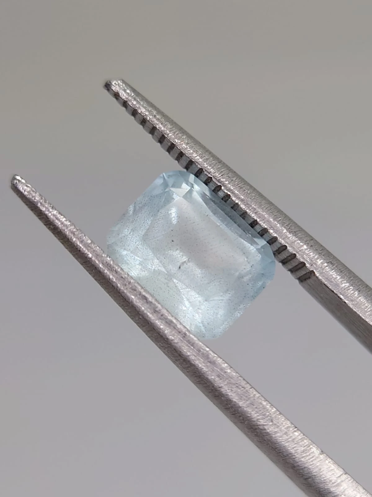 1.4ct Natural Cushion Faceted Aquamarine from Nigeria — view 5